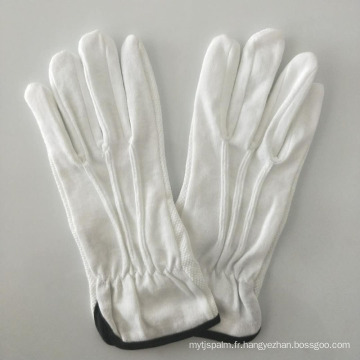 Gants de coton de sécurité uniformes militaires de marche